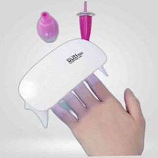 미니 UV LED 젤네일 램프 USB 셀프네일 생필품 생활용품 레진 가정용품, 본상품