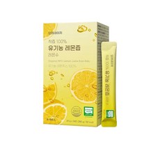 모어네이처 착즙100 레몬즙 레몬수 스틱 1박스, 280g