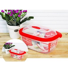 직사각10호 1450ml 과일보관용기 파보관통