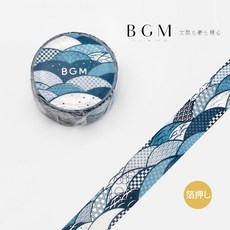 莫莫日貨 2023 7月新品 BGM Life系列燙金金箔和紙膠帶 - 江戶物語 LGCA101, 1個
