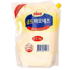 소스 시아스 마요네즈 골드 스파우트팩, 1개, 3.2kg