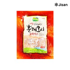 밥반찬 술안주 육즙가득 고소담백한 두툼한 오리훈제 슬라이스 800g, 1개