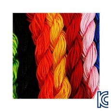 매듭실 7색, 진갈색, 1개