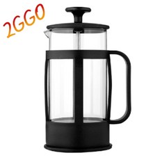 프렌치프레스 2인용 티메이커 진한 커피 옥수수차 현미차, 1개, 1개입