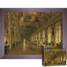 퍼즐피플 명화 500피스 1000피스 직소퍼즐 바비퍼즐 시리즈, 아폴로 갤러리 500피스 액자포함(우드월넛), 1개