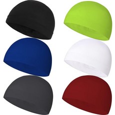 헬멧 라이너 아래의 스컬 캡 비니 모자 사이클링 러닝 땀 윅킹 남성용 오토바이 헬멧에 맞는