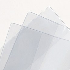새틴 노트 전용 투명 다이어리 A6 PVC 커버, 1개
