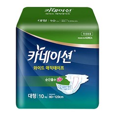 성인용 겉기저귀 와이드 매직벨트 대형 카네이션 기저귀10매X10팩(100매), 10개, 10개입