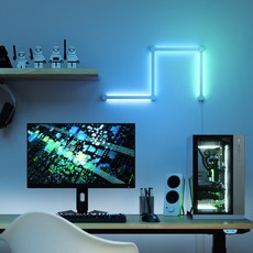 나노리프 Lines Squared 4 Pack 인테리어 LED 스마트 조명, 단품