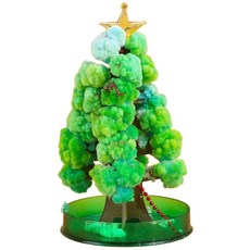 大型聖誕樹開花紙樹 雪樹 聖誕禮物 交換禮物 跨年禮物 魔幻樹, 綠色聖誕樹開花