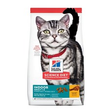 希爾思 Hills 室內成貓 寵物飼料 - 照護1-6歲成貓, 1個, 室內成貓 雞肉特調食譜, 1.58kg, 雞
