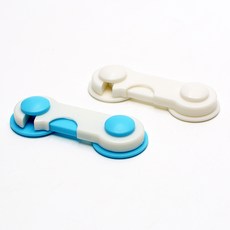 부착식 문열림 방지 안전잠금장치 이중잠금 유아 싱크대 서랍 냉장고, 상세페이지 참조, 1개
