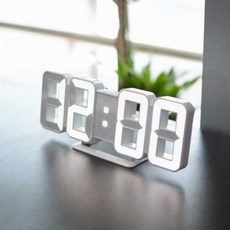 침실 거실 인테리어 탁상시계 무소음 디지탈 알람시계 이케아
