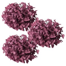 로맨틱노벰버 프리저브드 수국 3P, 딥퍼플