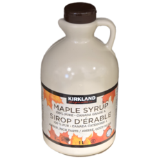 커클랜드 메이플 시럽 프리미엄 홈카페 브런치용, 1개, 1L