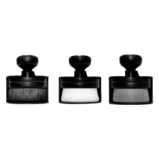 퓨어스타 스탬프 브러쉬 3종세트 (블랙 화이트 그레이), 1개