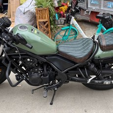 레블500 접이식 등받이 1세대 리어 레블300 시시바 퀵릴리스, U. 블랙 오리지널 뒷좌석, A. 300cm