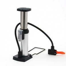 자전거 발펌프 실버 공기주입펌프