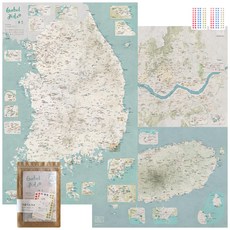 Motive Map Gaboljido M 全國旅行地圖, 1個