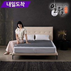 [전기세 3160원] 일월 26년형 카본매트 전자파 차단 물 세탁 가능 탄소매트 제이드 스퀘어, 더블 2인용 140 x 180 cm