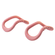 데비 프로 소프트 데비링 2p + 파우치, 핑크, 1개