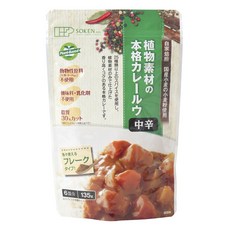 SokenSha 正宗素食咖哩片 辣味, 1個, 135g