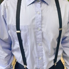 정장 착용 남성 의류 액세서리 어깨 끈 조절 가능 탄성 밴드 클립 부착 타입