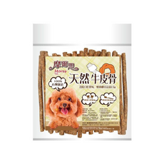 摩爾思 Mores 寵物牛皮碎骨棒 50入 550g 台灣製造 幫助維持口氣清新, 牛皮碎骨棒, 1包