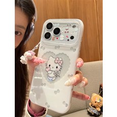 오브비 키티 아이폰17프로맥스 케이스 펜던트 포함 아이폰케이스 16케이스