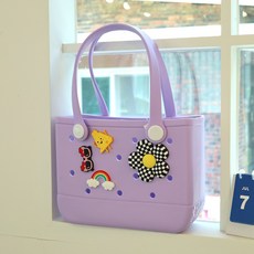 봄봄 실리콘 수영장 목욕 방수가방 + 파츠 4종세트, 방수가방 라벤더