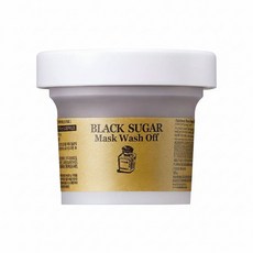 爆款-Black Sugar Mask黑糖去角質磨砂膏100g, 1個, 銷售購買等同默認