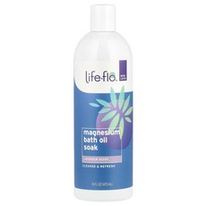 라이프플로 마그네슘 목욕 오일 입욕제 라벤더 473ml (16fl oz) LFH-18209