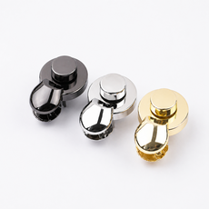 또담뜨개 가방 잠금장치 원형 버튼 버클 부자재 29mm, 1개, 금색