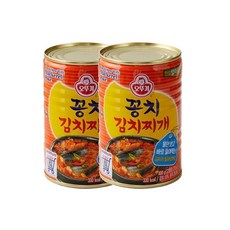 오뚜기 오뚜기꽁치김치찌개(캔) 400g 2개, 1세트