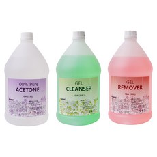 4uskin 아세톤 +아세톤 대용량, 2개, 3.8L, 100%퓨어아세톤