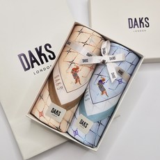 [백화점정품] 닥스 손수건 선물 세트 순면 100%