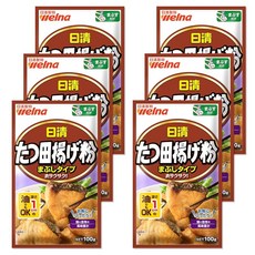 닛신 제분 베르나 닛신 타츠타아게 가루 눈부심이 적은 타입 100g×6개