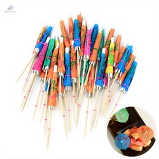 이알엠셀렉트 우산 꼬지 40p 예쁜과일꽂이