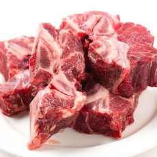 (배터짐) 업소용 곡물 소목뼈 10kg 소갈비 소꼬리 스지 소사태 양지 사골 아롱사태 도매, 업소용 곡물 소목뼈10kg, 1개