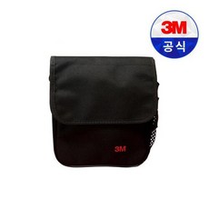 3M 반면형 가방 방독면가방, 검정, 1개