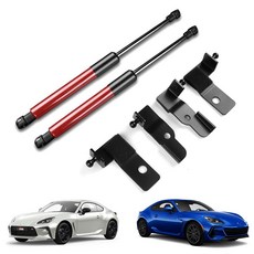 KUNGKIC 토요타 GR86 스바루 BRZ 2021 2022 2023 2024 2025 후드 리프트 충격 스트럿 지지대 충격당 45.4kg(100파운드) 교체 확장 장식