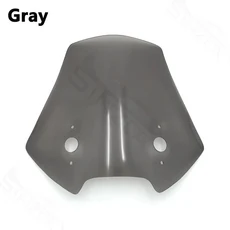 Versys 650 KLE650 2015-2022 KLZ1000 2012-2018 앞 유리 윈드 스크린 디플렉터 그레이, 01 China Mainland, 04 Gray