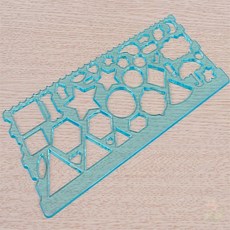 픽봄 멀티모형자 2개입 그림그리기 문구자