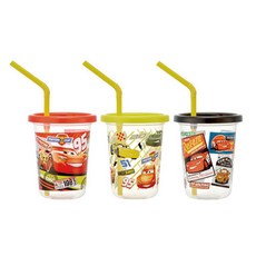 카21 스트로 텀블러 230ml 3P세트 빨대컵 파티컵 아동 어린이컵, 상세 설명 참조, 1개