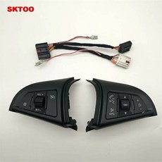 핸들 리모컨 스티어링 휠 크루즈 컨트롤 스위치 호환 SKTOO 쉐보레 2009-2014 다기능 볼륨 버튼 블루투스