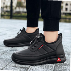 건강화 남녀공용 털안감 끈조절 워킹화 털운동화 겨울 방한화