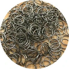 4/6/8/10mm 금속 오픈 점프 링 쥬얼리 용 분할 링 커넥터 DIY 쥬얼리 결과 쥬얼리 만들기 용품 만들기, 04 Grey, 04 4mm 500pcs