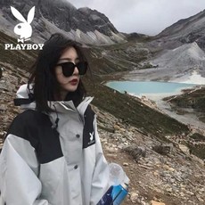 스키복 방한복 남녀공용 스키보드복 방한복상의 자켓 스키점퍼 플레이보이 겨울 야외 재킷 방수 방풍 등산 아웃도어 재킷