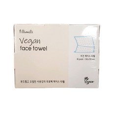 비건 페이스 타월, 1개, 1개