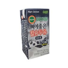 베지밀 뼈에좋은 칼슘 두유 검은콩 190ml 72팩 선물용 / 베스트상품모음전, 72개